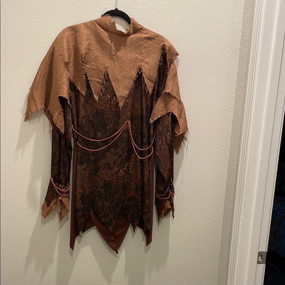 Brown and Tan Men's Lightweight Jacket